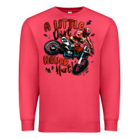 Cardinal a little dirt never hurt dirt bike Premium Sweatshirt - MaliasSmallBusiness