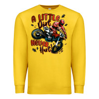 Lemon a little dirt never hurt dirt bike Premium Sweatshirt - MaliasSmallBusiness