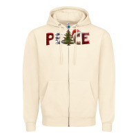 Sandshell peace christmas Zipper Hoodie - AdoDesignShop