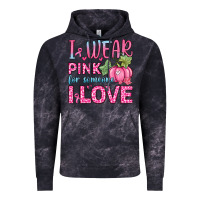 Cloud Black i wear pink for someone i love Vintage Hoodie - Zillion Design Studio