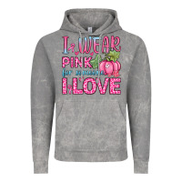 I Wear Pink For Someone I Love Vintage Hoodie | Teevron