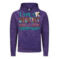 Cloud Purple i am a dentist what's your superpower Vintage Hoodie - JahusDesignShop