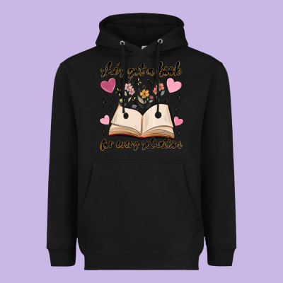 She's Got A Book For Every Situation Heavyweight Hoodie Designed By Maliassmallbusiness