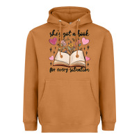Meerkat she's got a book for every situation Heavyweight Hoodie - MaliasSmallBusiness