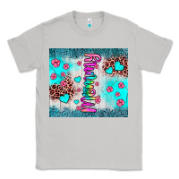 Moon Dust mommy leopard turquoise Classic Tee - JahusDesignShop