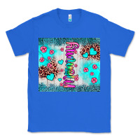 True Royal mommy leopard turquoise Classic Tee - JahusDesignShop
