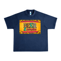 Navy beer and sunshine skinny metal can holder Urban Heavy Tee - HRA Design Shop