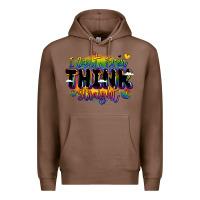 Chestnut pride and identity expression Premium Hoodie - LillyAllenDesigns