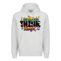 Dove Grey pride and identity expression Premium Hoodie - LillyAllenDesigns