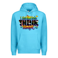 Ocean Blue pride and identity expression Premium Hoodie - LillyAllenDesigns