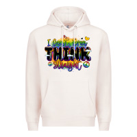 Pale Pink pride and identity expression Premium Hoodie - LillyAllenDesigns