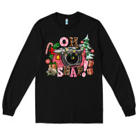 Black christmas oh snap Long Sleeve Tee - AdoDesignShop