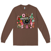 Chestnut christmas oh snap Long Sleeve Tee - AdoDesignShop