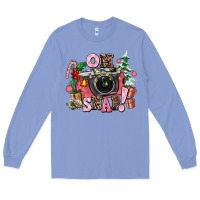 Colony Blue christmas oh snap Long Sleeve Tee - AdoDesignShop