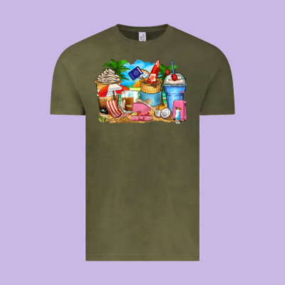 Travel Coffee Cups Vintage Tee Designed By Zillion Design Studio