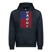 Navy Daddy American Flag Urban Hoodie - Bettercallsaul