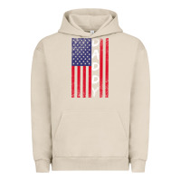 Pigment French Oak Daddy American Flag Urban Hoodie - Bettercallsaul