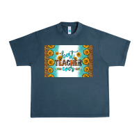 Midnight Navy best teacher ever skinny metal can holder Urban Heavy Tee - HRA Design Shop