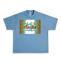 Pebble Blue best teacher ever skinny metal can holder Urban Heavy Tee - HRA Design Shop