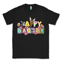 Black happy easter Classic Tee - AdoDesignShop