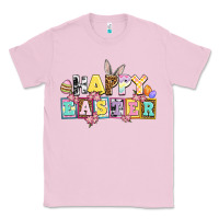 Bubblegum Pink happy easter Classic Tee - AdoDesignShop