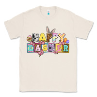 Natural happy easter Classic Tee - AdoDesignShop