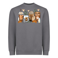 Storm latte coffee cups Heavyweight Sweatshirt - Zillion Design Studio