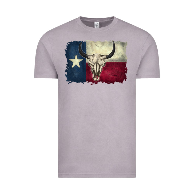 Distressed Tesas Flag Vintage Tee by BarkalooDesign | Teevron