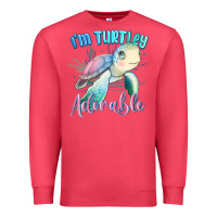 Cardinal im turtley adorable turtle Premium Sweatshirt - MaliasSmallBusiness
