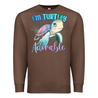 Chestnut im turtley adorable turtle Premium Sweatshirt - MaliasSmallBusiness