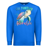 True Royal im turtley adorable turtle Premium Sweatshirt - MaliasSmallBusiness