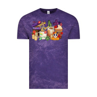 Cloud Purple mexican dia de los muertos coffee cups Vintage Tee - CTS Tumbler Store