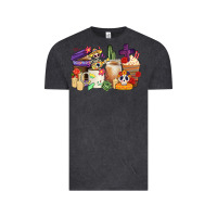 Vintage Black mexican dia de los muertos coffee cups Vintage Tee - CTS Tumbler Store