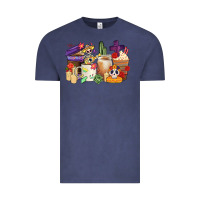 Vintage Denim mexican dia de los muertos coffee cups Vintage Tee - CTS Tumbler Store