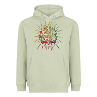 Matcha not by my strength but his Heavyweight Hoodie - MaliasSmallBusiness
