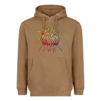 Toasted Coconut not by my strength but his Heavyweight Hoodie - MaliasSmallBusiness