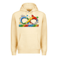 Pina Colada neurodiversity Premium Hoodie - LillyAllenDesigns