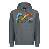 Rock neurodiversity Premium Hoodie - LillyAllenDesigns