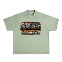 Oil Green cowboy take me away Urban Heavy Tee - SublimationCraftShop