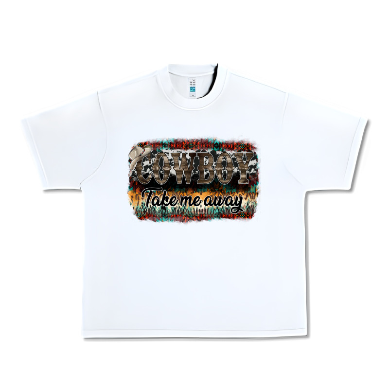 Cowboy Take Me Away Urban Heavy Tee by SublimationCraftShop | Teevron