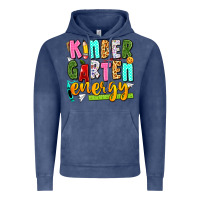 Vintage Denim kindergarten energy Vintage Hoodie - texasbilliewilder