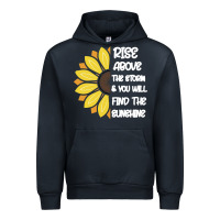 Navy Rise Above The Storm You Will F and The Sunshine Urban Hoodie - Bettercallsaul