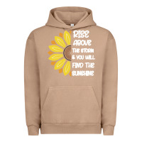 Pigment Burro Rise Above The Storm You Will F and The Sunshine Urban Hoodie - Bettercallsaul