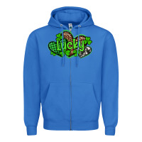 True Royal st patricks day lucky western hearts Zipper Hoodie - Artiststas