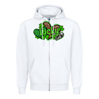 White st patricks day lucky western hearts Zipper Hoodie - Artiststas