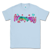 Dusty Blue mommy Classic Tee - JahusDesignShop
