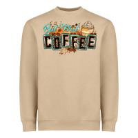 But First Coffee Heavyweight Sweatshirt | Teevron