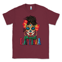 Burgundy proud latina Classic Tee - BundleAndBundleShop