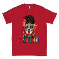 Red proud latina Classic Tee - BundleAndBundleShop