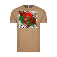 Vintage Coffee mexican flag and roses Vintage Tee - CTS Tumbler Store
